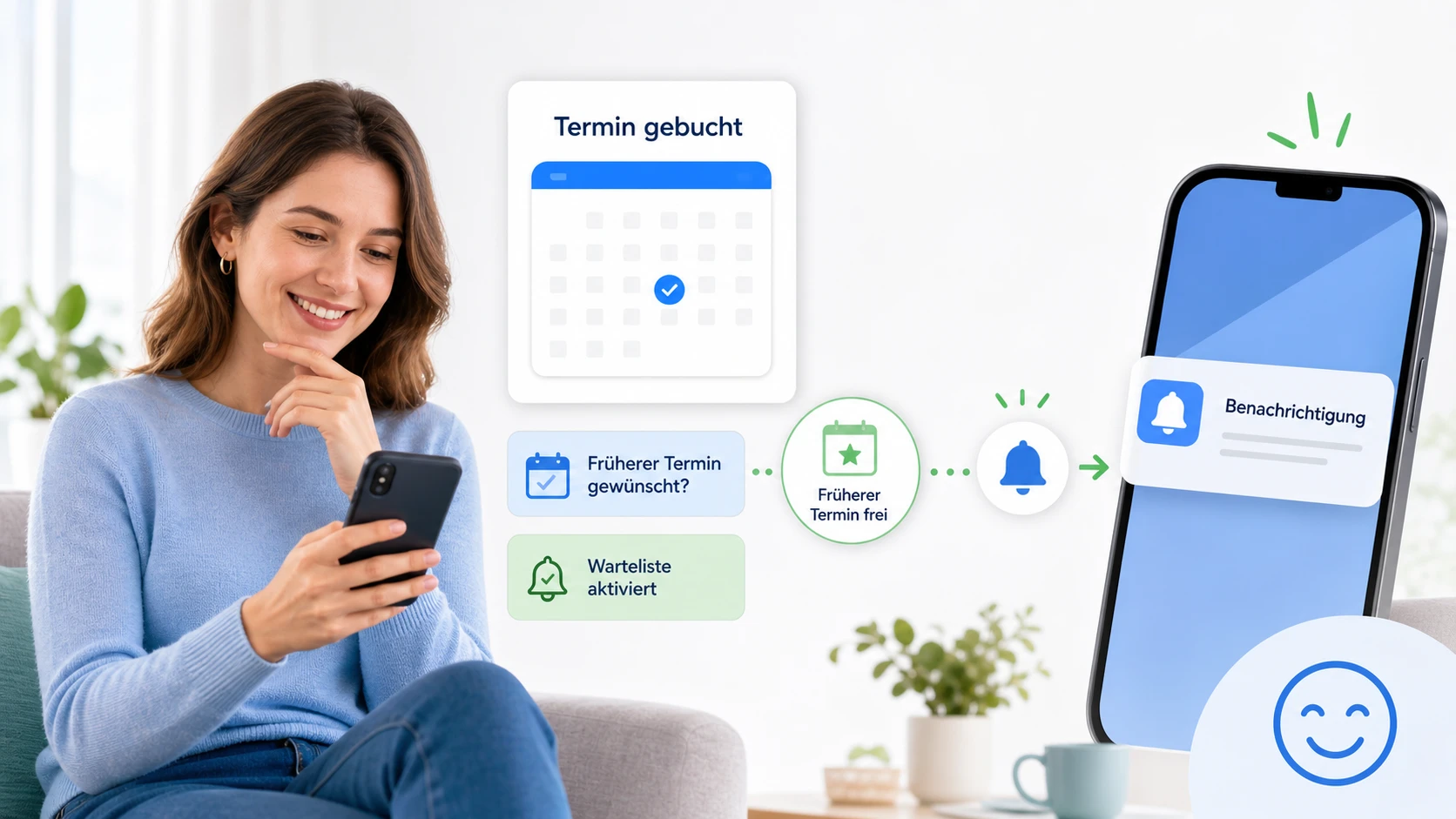 Grenzen der Doctolib-Warteliste: Nur 8 Benachrichtigungen pro Slot