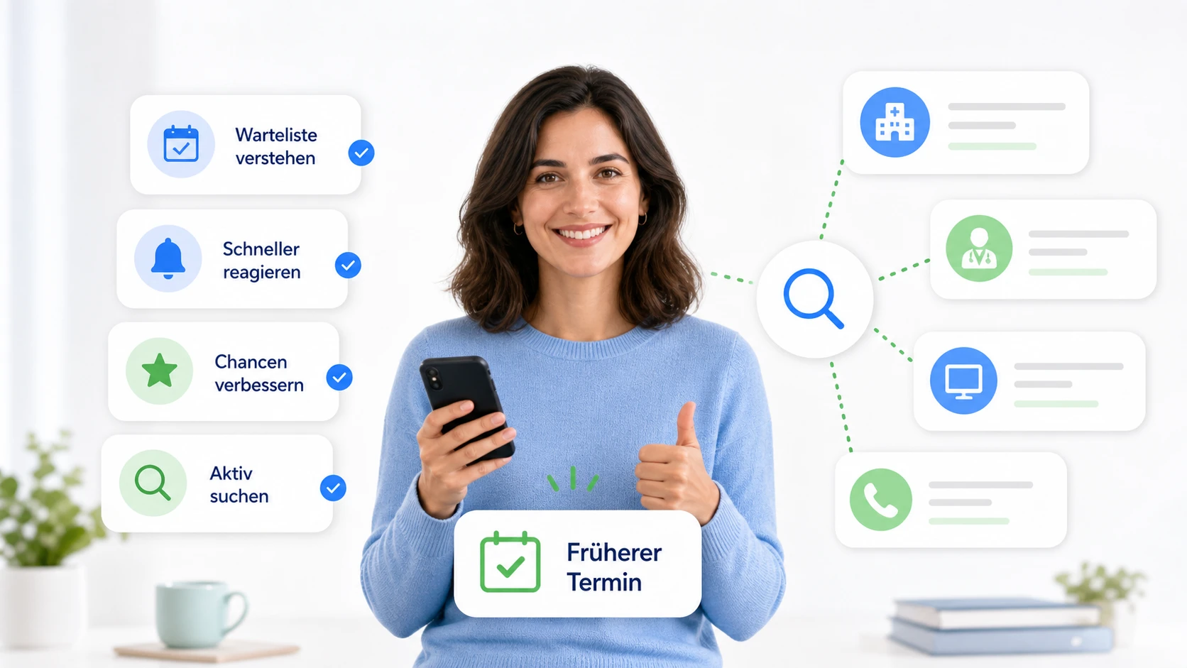 Doctolib Warteliste aktivieren: Termin buchen und Alarmsymbol nutzen